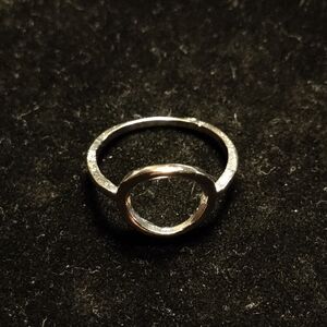 NEW Chic Silver Hoop Ring